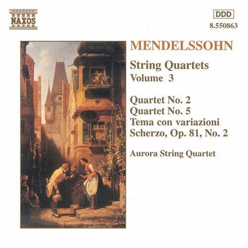 F. Mendelssohn: String Quartets 3 - CD