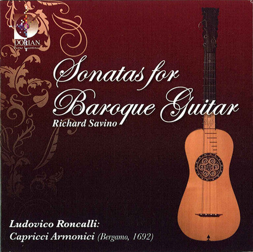 Richard Savino: Sonatas for Baroque Guitar - COMPACT DISCS