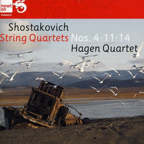 Hagen Quartett: String Quartets 4 11 & 14 - COMPACT DISCS