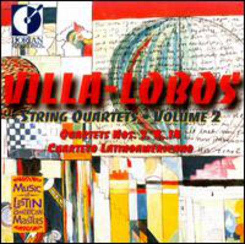 H. Villa-Lobos: Vol. 2-QT STR 3/8/14 - COMPACT DISCS