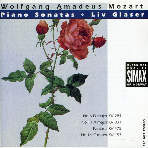 W.a. Mozart: Piano Sonatas 6 11 & 14 / Fantasia in C minor - COMPACT DISCS