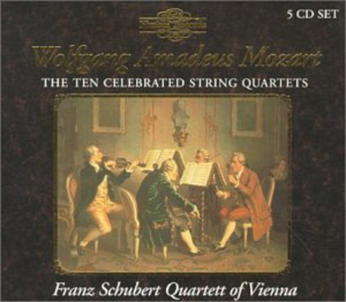 W.a. Mozart: 10 Celebrated String Quartets - COMPACT DISCS