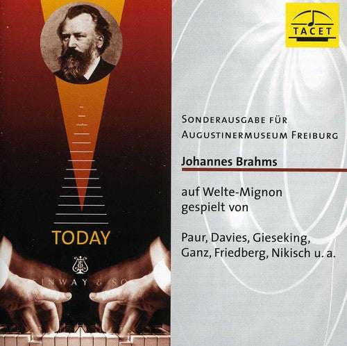 Various Artists: Welte-Mignon Mystery 1: Brahms / Various - CD