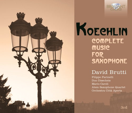 David Brutti: Complete Music for Saxophone - COMPACT DISCS