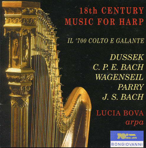 Parry / Bova, Lucia: 18th Century Music for Harp - COMPACT DISCS