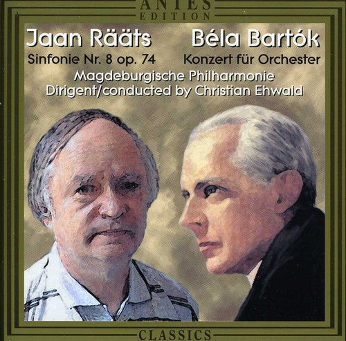 Raats / Ehwald / Magdeburgische Philharmonie: Sym No 8 / Cto for Orch - CD