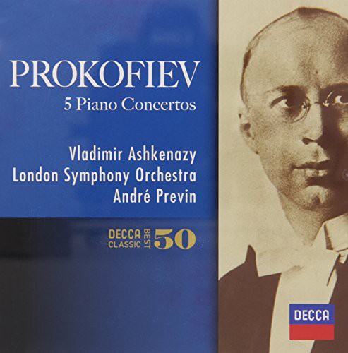 Vladimir Ashkenazy: Prokofiev: Piano Concertos - COMPACT DISCS