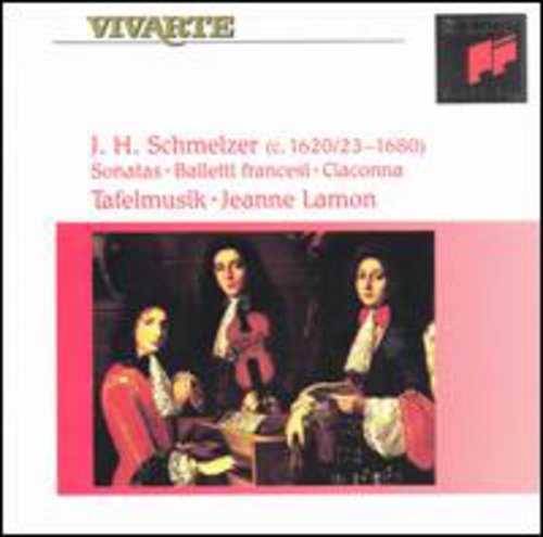 J.H. Schmelzer: Sonatas / Balletti Francesi / Ciaconna - CD