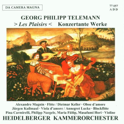 Telemann / Lucke: Les Plaisirs-Konzertante Werke - COMPACT DISCS