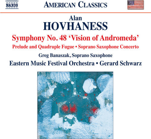 Hovhaness / Banaszak / Schwarz: Works for Orch & Soprano Saxophone - COMPACT DISCS