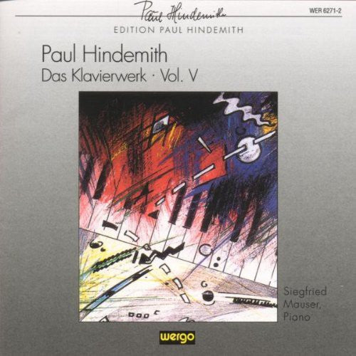 Hindemith / Mauser: Das Klavierwerk Vol V - COMPACT DISCS