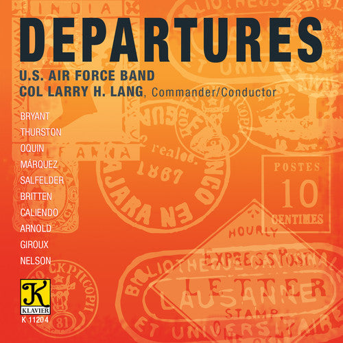 Bryant / United States Air Force Band / Lang: Departures - COMPACT DISCS