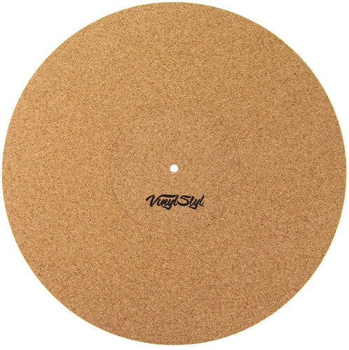 Vinyl Styl 12 Inch Anti Static Cork Turntable Mat - Less Vibration - No Slip