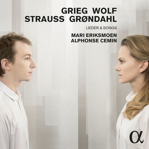 Grieg / Eriksmoen / Cemin: Grieg, Wolf, Strauss & Backer-Grondahl: Lieder & Songs - COMPACT DISCS