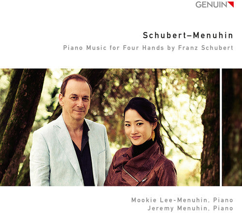 Schubert / Menuhin, Mookie-Lee / Menuhin, Jeremy: Piano Music for Four Hands By Franz Schubert - COMPACT DISCS