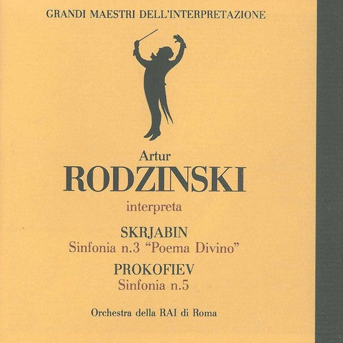 Scriabin / Rai Sym Orch / Rodzinski: Masters of Interpretation 4 - COMPACT DISCS