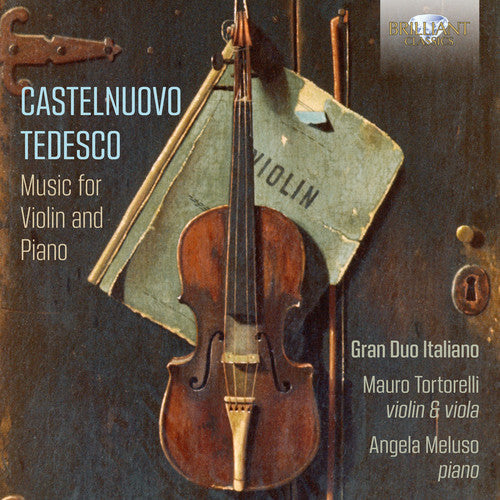 Tedesco / Gran Duo Italiano / Meluso: Music for Violin & Piano - COMPACT DISCS