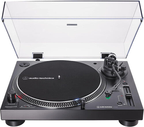 Audio Technica AT-LP120XUSB-BK USB Turntable -Direct Drive - Fully Manual - USB (Black)