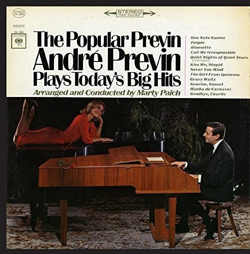 Andre Previn: Popular Previn: Andre Previn Play's Today's Big Hits - CD