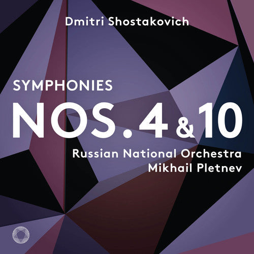 Mikhail Pletnev: Symphonies 4 & 10 - CD