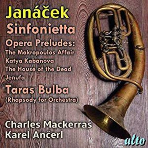 Charles Mackerras: Janacek Sinfonietta Opera Preludes Taras Bulba - CD