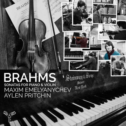Aylen Pritchin: Brahms: Sonatas For Piano And Violin - COMPACT DISCS