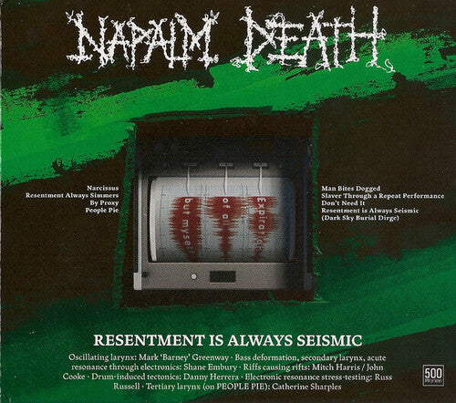 Napalm Death: Resentment is Always Seismic -a final throw of Throes (Limited Digipak) - COMPACT DISCS