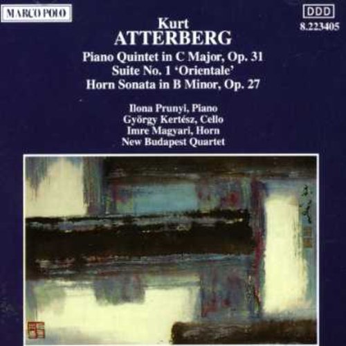 New Budapest Quartet / Atterberg: QNT Pno/Ste 1/Son HN - CD