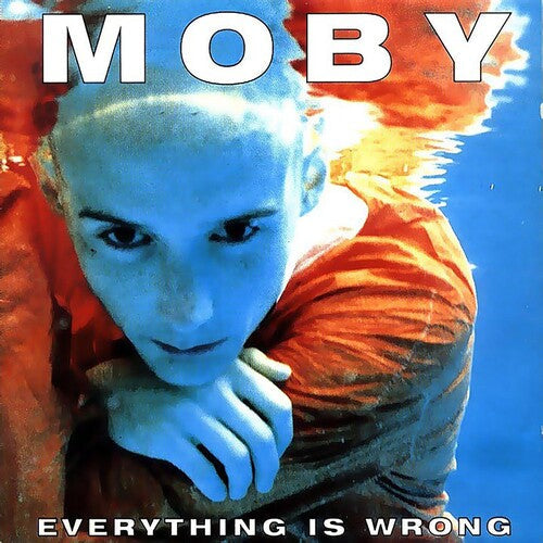Moby: Everything Is Wrong - Light Blue - { VINYL }