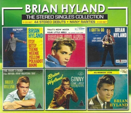 Brian Hyland: Stereo Singles Collection - COMPACT DISCS