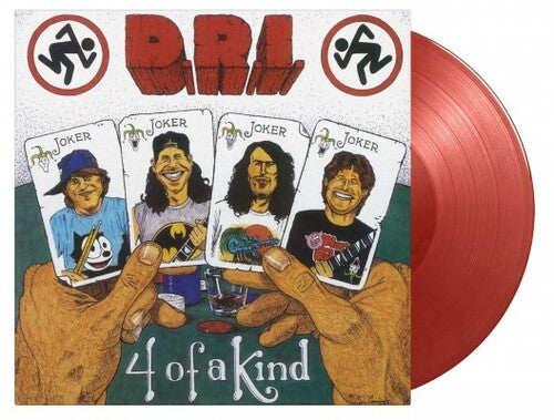 D.R.I.: 4 Of A Kind - Limited 180-Gram Red & Black Marble Colored Vinyl -VINYL