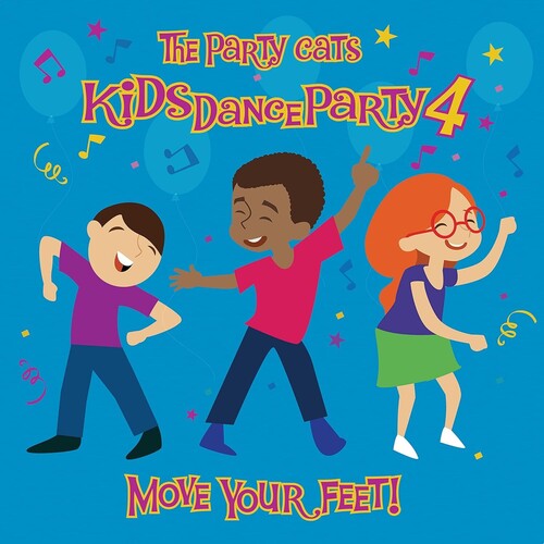 The Party Cats: Kids Dance Party 4: Move Your Feet! - COMPACT DISCS