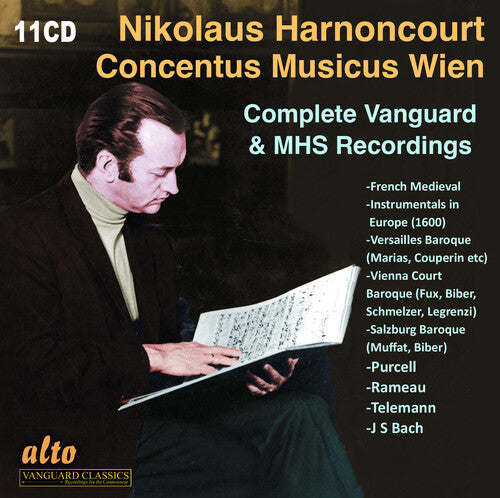 Nikolaus Harnoncourt: Concentus Musicus Wien, Complete Vanguard & MHS Recordings - COMPACT DISCS