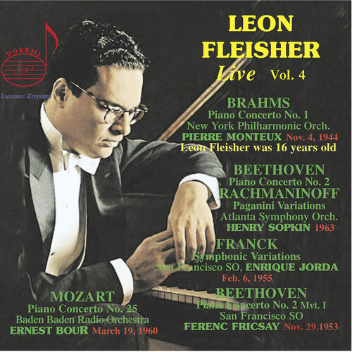 New York Philharmonic: Leon Fleisher Live Vol 4 - COMPACT DISCS