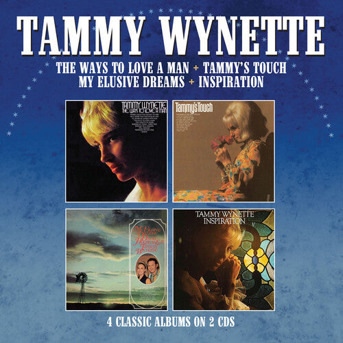Tammy Wynette: Ways To Love A Man / Tammy's Touch / My Elusive Dreams / Inspirations - COMPACT DISCS