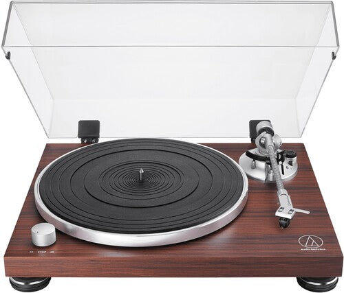 Audio Technica AT-LPW50BT-RW Bluetooth Turntable Manual Belt-Drive 33/45 (Rosewood)
