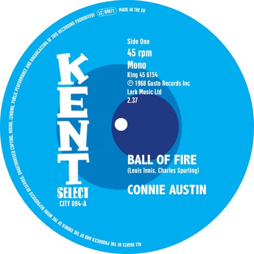 Austin, Connie / Spurling, Charles: Ball Of Fire / You've Got Love On Top Of Love - 7-INCH SINGLE