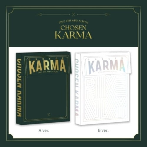 Pixy: Chosen Karma - Random Cover - incl. 62pg Photobook, Lyrics Paper, 2 Photocards, 2 Scratch Message Cards + 2 Stickers - COMPACT DISCS
