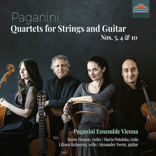 Paganini Ensemble Vienna: Quartets for Strings & Guitar Vol. 3 - COMPACT DISCS