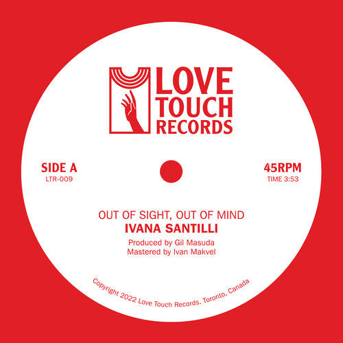 Ivana Santilli: Out Of Sight, Out Of Mind B/w Air Of Love - 7-INCH SINGLE