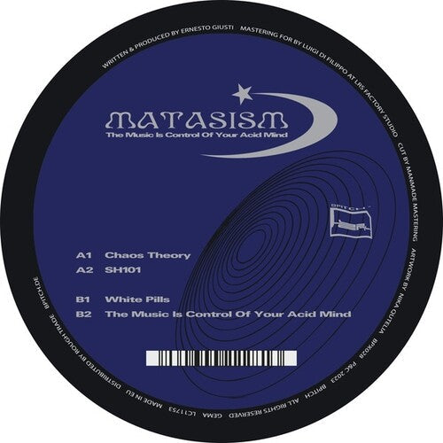 Matasism: The Music Is Control Of Your Acid Mind - 12-INCH SINGLE