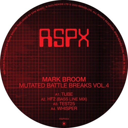 Mark Broom: Mutated Battle Breaks Vol. 4 - 12-INCH SINGLE