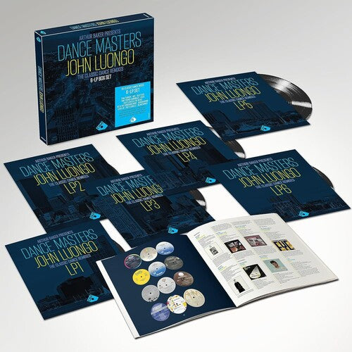 Arthur Baker: Arthur Baker Presents Dance Masters: John Luongo - 140gm 6LP Black Vinyl Boxset Signed Edition -VINYL