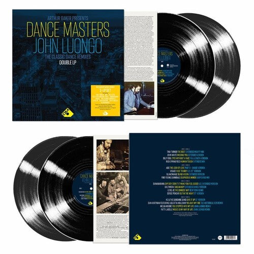 Arthur Baker Presents Dance Masters: John Luongo: Arthur Baker Presents Dance Masters: John Luongo - 140gm 2LP Black Vinyl -VINYL