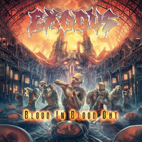 Exodus: Blood in Blood Out (10th Anniversary) Clear Gold Black Splatter -VINYL