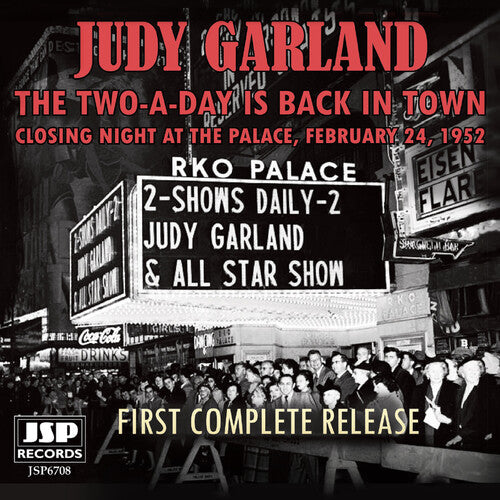 Judy Garland: The Two-a-day Is Back In Town: Closing Night At The Palace - COMPACT DISCS
