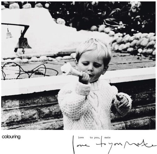 Colouring: Love To You Mate - Black & White Splatter -VINYL