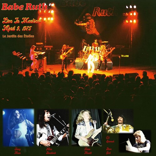 Babe Ruth: Live in Montreal - April 9, 1975 - Red Marble - { VINYL }