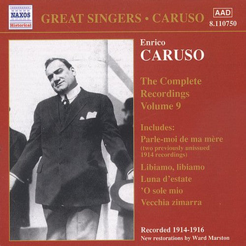 Enrico Caruso: Great Singers-Complete Recordings-Vol. 9 - COMPACT DISCS