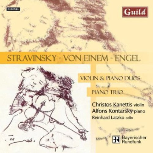 Stravinsky / Einem / Kanettis / Kontarsky / Latzko: Violin & Piano Duos / Piano Trio - CD